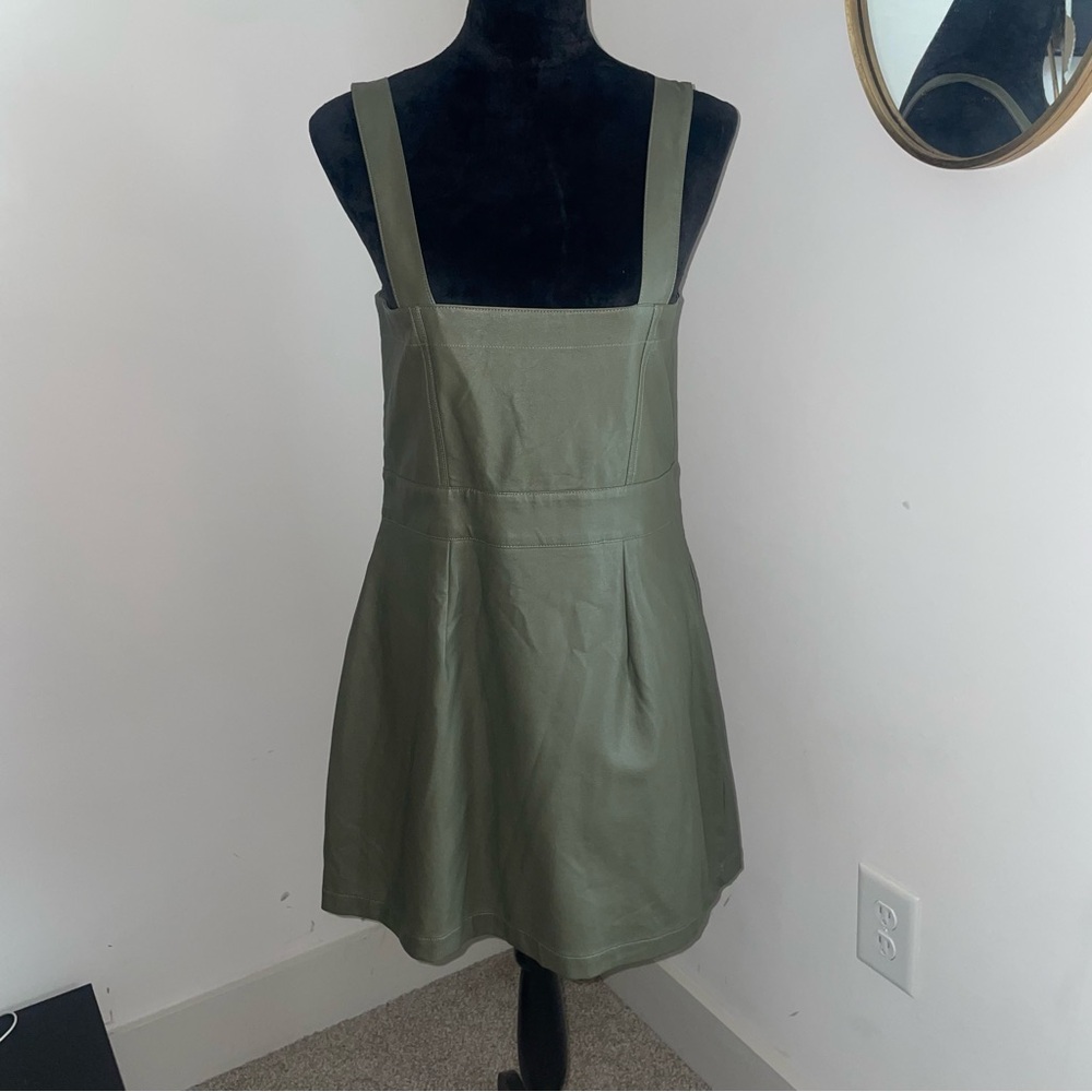 Wild Fable Olive Green Mini Dress